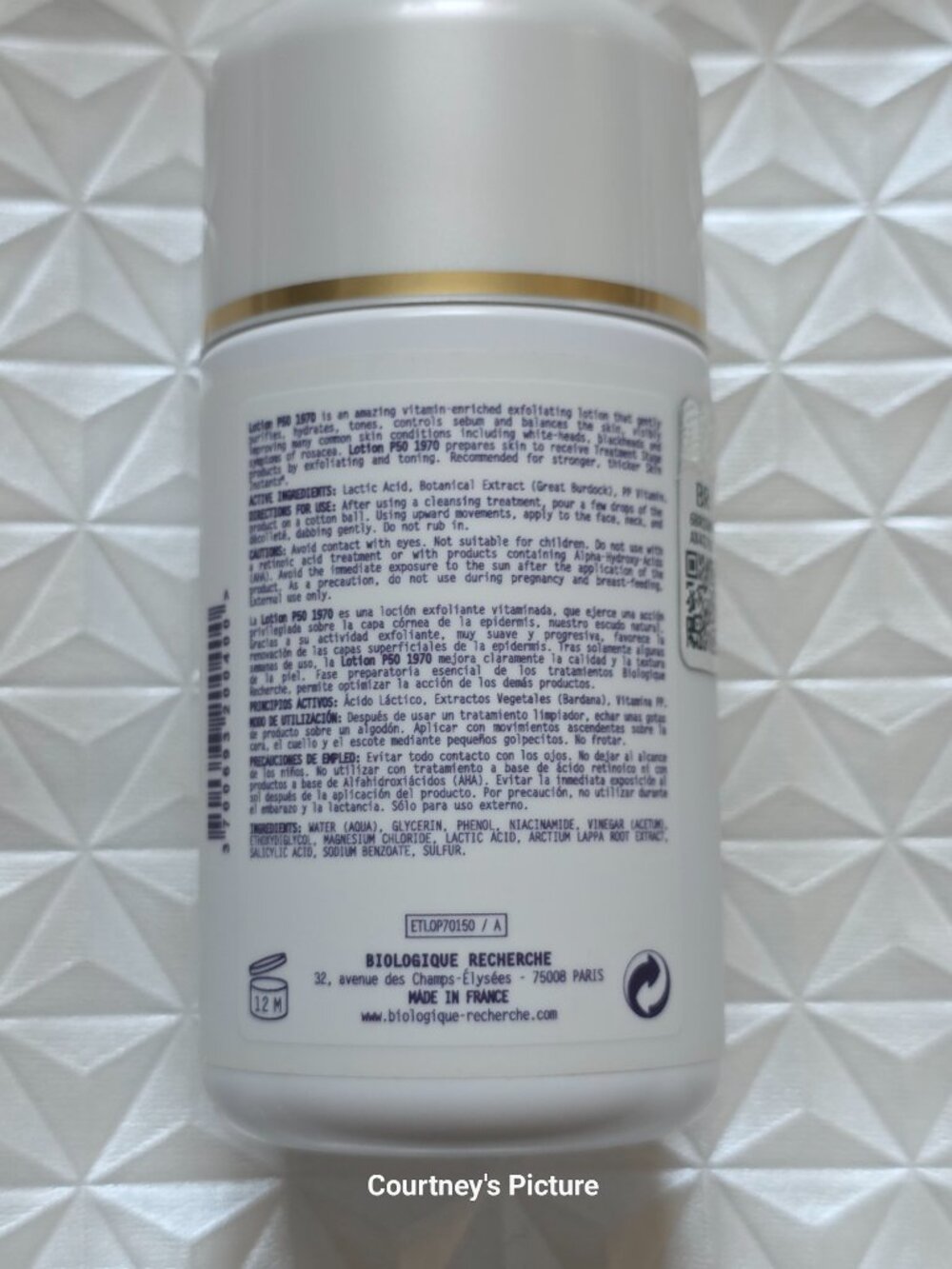 Biologique Recherche LOTION P50 1970 Balancing Exfoliator (5.1 oz.) - Picture 2 of 6